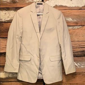 Nautica tan/cream suit jacket